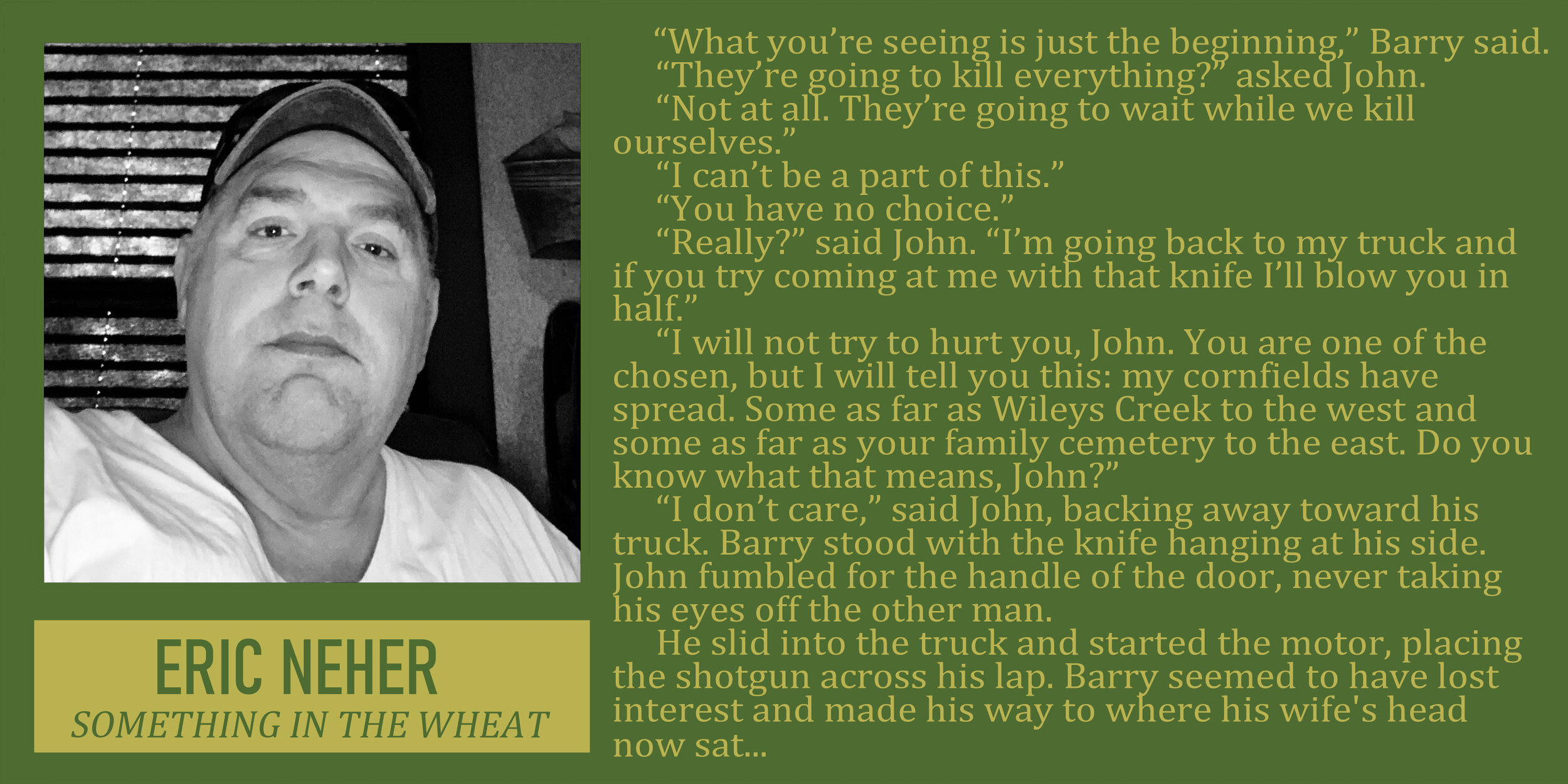 Author Eric Neher